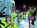 Constructicons hanging out on Cybertron