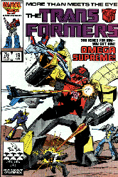 Issue 19, the second appearance of Devastator